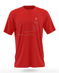 NU. BY HOLOKOLO Camiseta de manga corta - UP & NEVER STOP - rojo