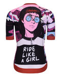 RIVANELLE maillot corto y falda - SUNSET - rosa/negro/púrpura