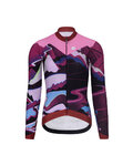 RIVANELLE chaqueta y pantalón de invierno - SUNSET WINTER - multicolor/rosa/negro