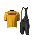 CASTELLI maillot corto y pantalón corto - GRIMPEUR - naranja/negro