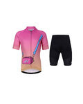 HOLOKOLO maillot corto y pantalón corto - CANDYBAG - multicolor/rosa/negro