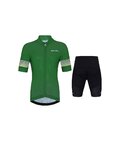 HOLOKOLO maillot corto y pantalón corto - FLOW JUNIOR - negro/verde