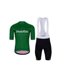 HOLOKOLO maillot corto y pantalón corto - GEAR UP  - verde/negro