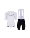 HOLOKOLO maillot corto y pantalón corto - LEVEL UP  - negro/blanco