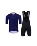 HOLOKOLO maillot corto y pantalón corto - METTLE  - azul/negro