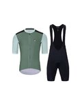 HOLOKOLO maillot corto y pantalón corto - TECHNICAL - verde/negro
