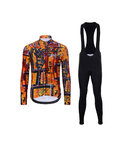 HOLOKOLO chaqueta y pantalón de invierno - WILDLY WINTER - multicolor/negro/amarillo