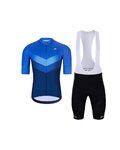 HOLOKOLO maillot corto y pantalón corto - ARROW II - azul/negro