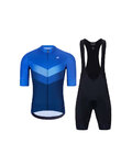 HOLOKOLO maillot corto y pantalón corto - ARROW II - azul/negro