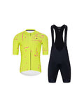 HOLOKOLO maillot corto y pantalón corto - PASSION - amarillo/rosa