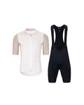 HOLOKOLO maillot corto y pantalón corto - PERFORMANCE - negro/beige