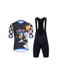 HOLOKOLO maillot corto y pantalón corto - RAPID - negro/multicolor