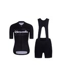 RIVANELLE maillot corto y pantalón corto - GEAR UP  - blanco/negro
