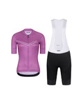 RIVANELLE maillot corto y pantalón corto - LEVEL UP - negro/púrpura