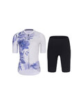 RIVANELLE maillot corto y pantalón corto - FLOWERY LADY - negro/azul