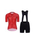 RIVANELLE maillot corto y pantalón corto - METTLE LADY  - rojo/negro