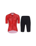 RIVANELLE maillot corto y pantalón corto - METTLE LADY - rojo/negro