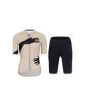 RIVANELLE maillot corto y pantalón corto - HANDS LADY - negro/beige