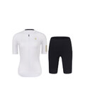 RIVANELLE maillot corto y pantalón corto - VICTORIOUS GOLD LADY - negro/blanco