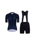 RIVANELLE maillot corto y pantalón corto - VICTORIOUS GOLD LADY - negro/azul