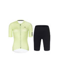 RIVANELLE maillot corto y pantalón corto - VICTORIOUS ELITE - verde claro/negro