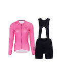 RIVANELLE maillot largo y pantalón - VICTORIOUS ELITE - negro/rosa