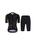 RIVANELLE maillot corto y pantalón corto - MAAPPI DARK - rosa/negro
