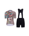 RIVANELLE maillot corto y pantalón corto - MADAM FLOWER - verde/multicolor