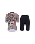 RIVANELLE maillot corto y pantalón corto - MADAM FLOWER - verde/multicolor