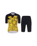 RIVANELLE maillot corto y pantalón corto - CHEETAH II - negro/amarillo