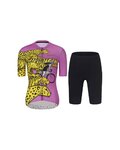 RIVANELLE mega set - CHEETAH - amarillo/rosa/negro