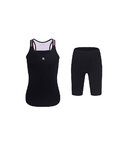 HOLOKOLO maillot corto y pantalón corto - SPARK ELITE - rosa/negro