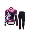 RIVANELLE chaqueta y pantalón de invierno - SUNSET WINTER - multicolor/rosa/negro