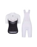 RIVANELLE maillot corto y pantalón corto - ARROW II - blanco/negro