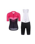 RIVANELLE maillot corto y pantalón corto - ARROW II - rosa/negro