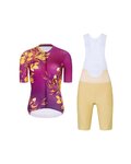 RIVANELLE maillot corto y pantalón corto - BAROC - amarillo/beige/púrpura