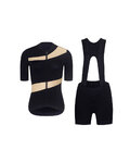 RIVANELLE maillot corto y pantalón corto - GLAMOR - negro/beige