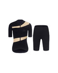 RIVANELLE maillot corto y pantalón corto - GLAMOR - beige/negro