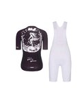 RIVANELLE maillot corto y pantalón corto - MOONLIGHT - negro/blanco