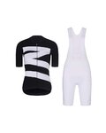 RIVANELLE maillot corto y pantalón corto - MISSVELOAIRE - negro/blanco
