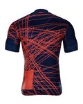 HOLOKOLO jersey de manga corta - CLASH - rojo/azul