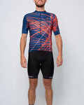 HOLOKOLO jersey de manga corta - CLASH - rojo/azul