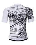 HOLOKOLO jersey de manga corta - CLASH - negro/blanco