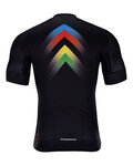 HOLOKOLO jersey de manga corta - HYPER - negro/arcoíris