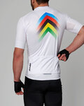 HOLOKOLO maillot corto y pantalón corto - HYPER - arcoíris/negro/blanco
