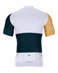HOLOKOLO jersey de manga corta - ENGRAVE - blanco/amarillo/azul