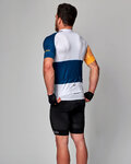 HOLOKOLO maillot corto y pantalón corto - ENGRAVE - blanco/negro/azul