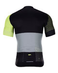 HOLOKOLO jersey de manga corta - ENGRAVE - negro/gris/verde