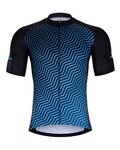 HOLOKOLO jersey de manga corta - DAYBREAK - negro/azul