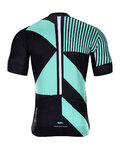 HOLOKOLO jersey de manga corta - TRACE - turquesa/negro